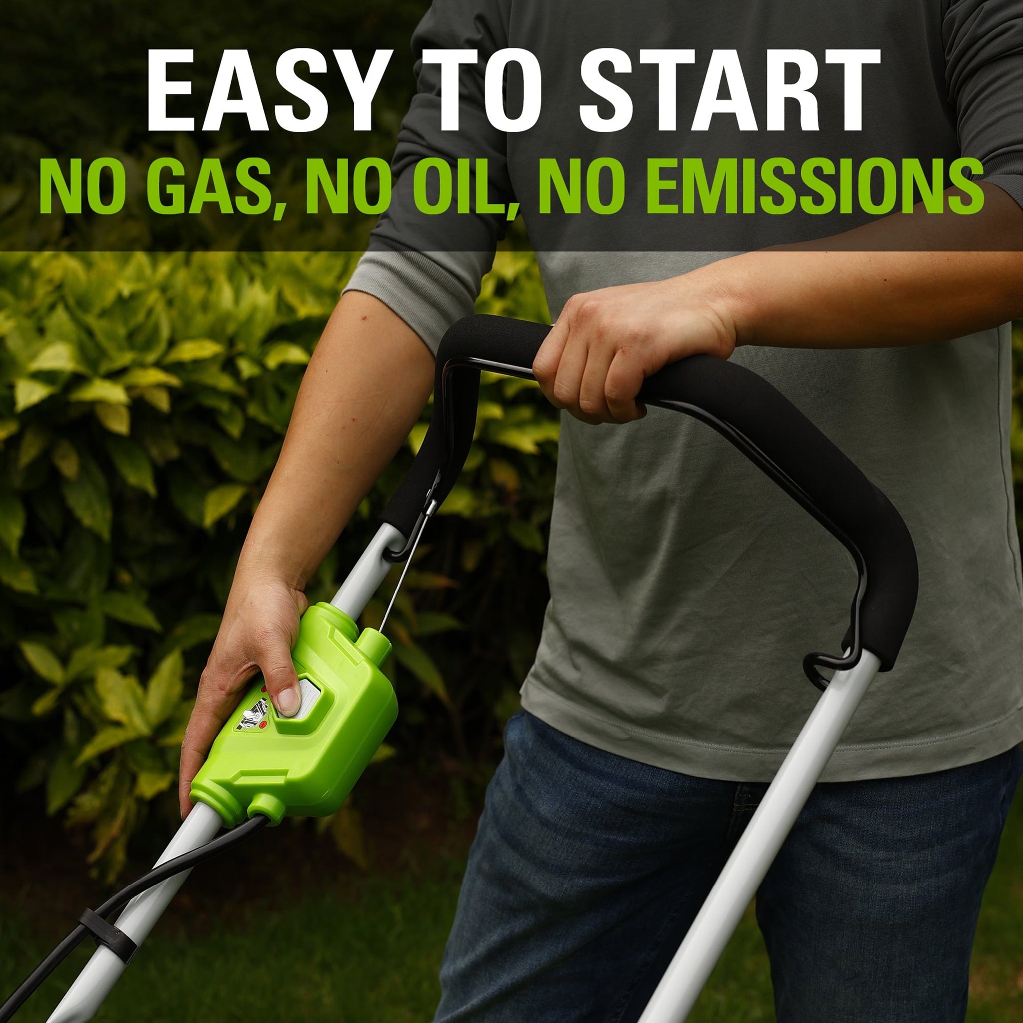 Greenworks 40V 19" Brushless Walk-Behind Lawn Mower with 4.0 Ah Battery & Charger 2524902