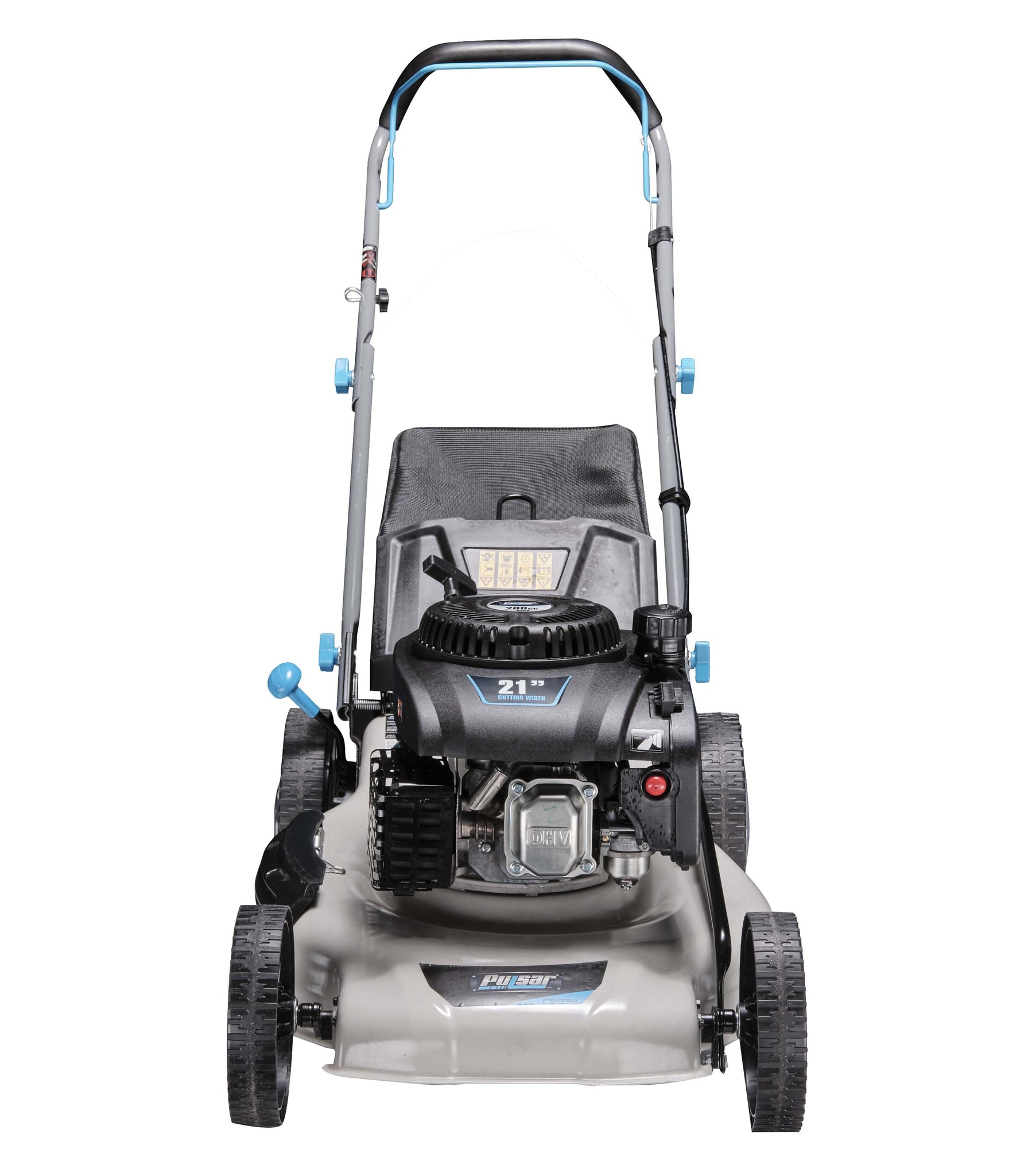 Pulsar 21" 200cc Walk Behind Push Mower with Bag and Mulching
