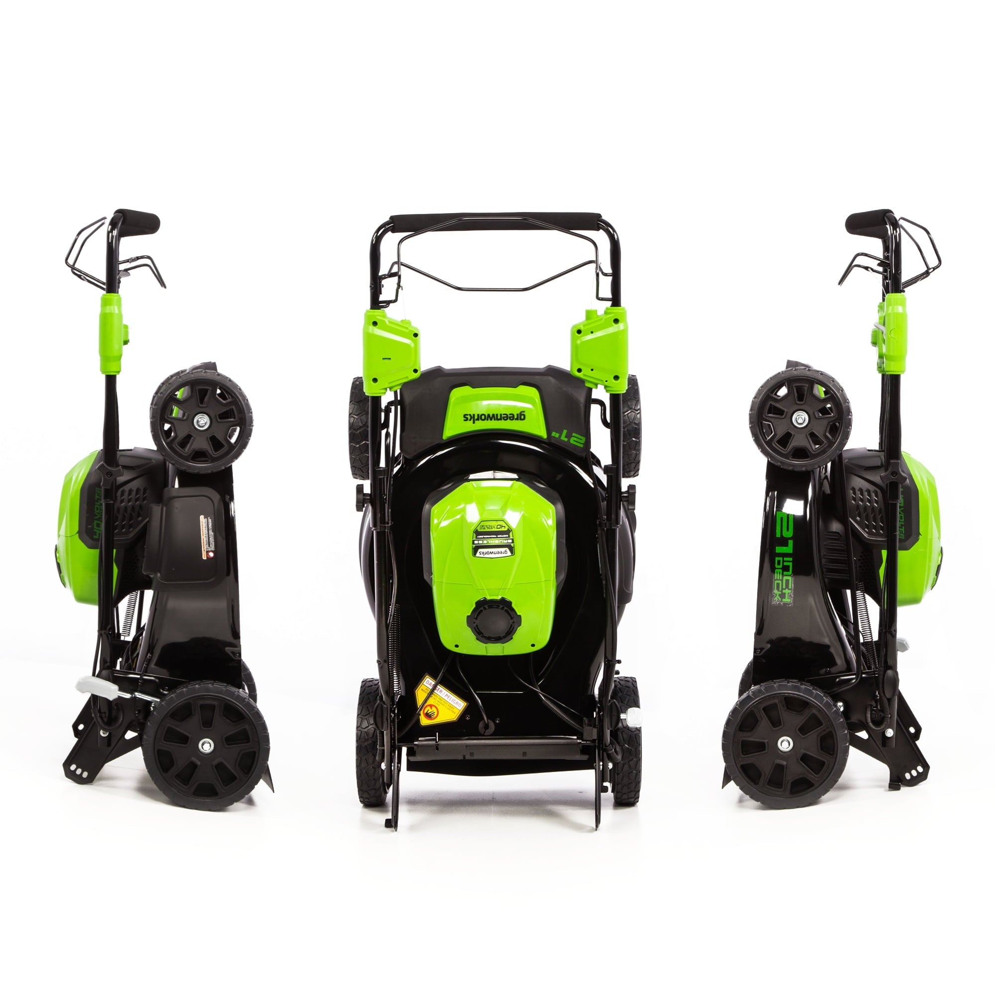 Greenworks 21" 40V Battery Self-Propelled Lawn Mower with 5.0 Ah Battery & Charger