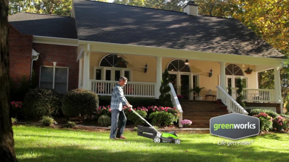 Greenworks 40V 19" Brushless Walk-Behind Lawn Mower with 4.0 Ah Battery & Charger 2524902