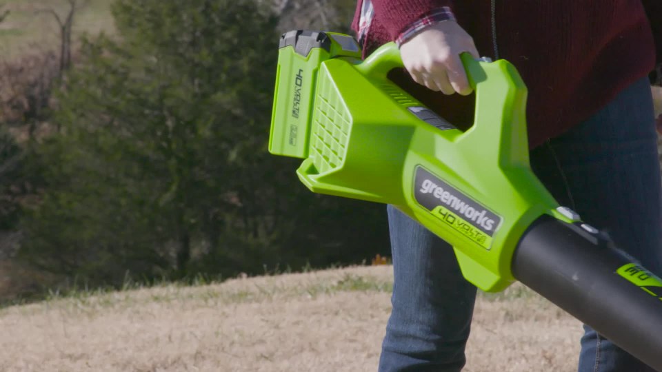 Greenworks 21" 40V Battery Self-Propelled Lawn Mower with 5.0 Ah Battery & Charger
