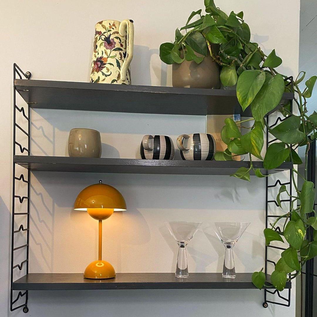 Flowerpot Charging Table Lamp