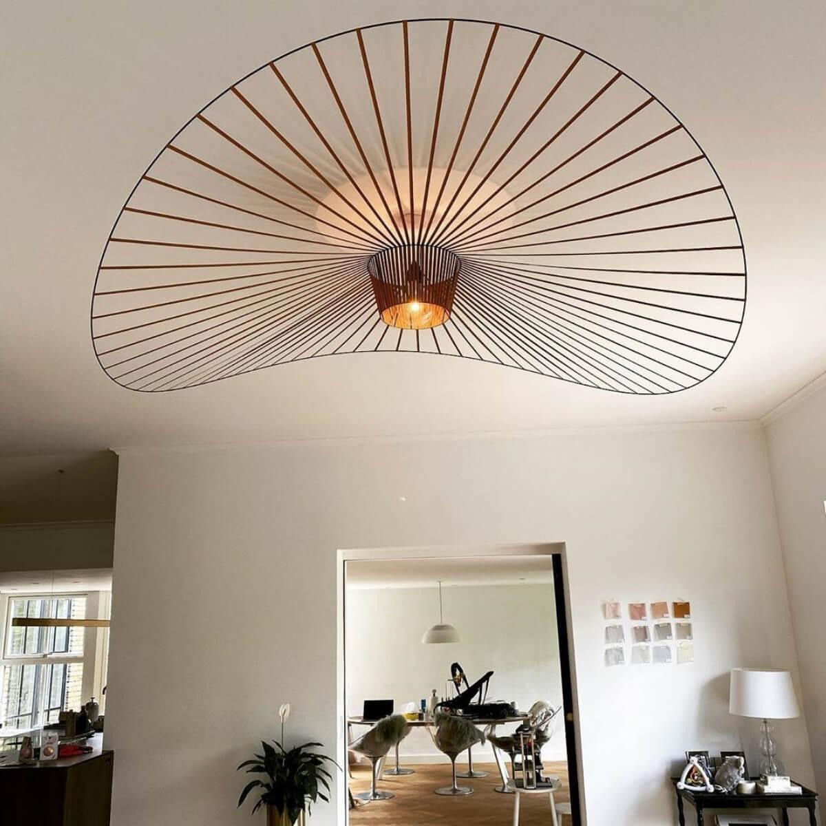 French Vertigo Fiberglass Chandelier 78.7″