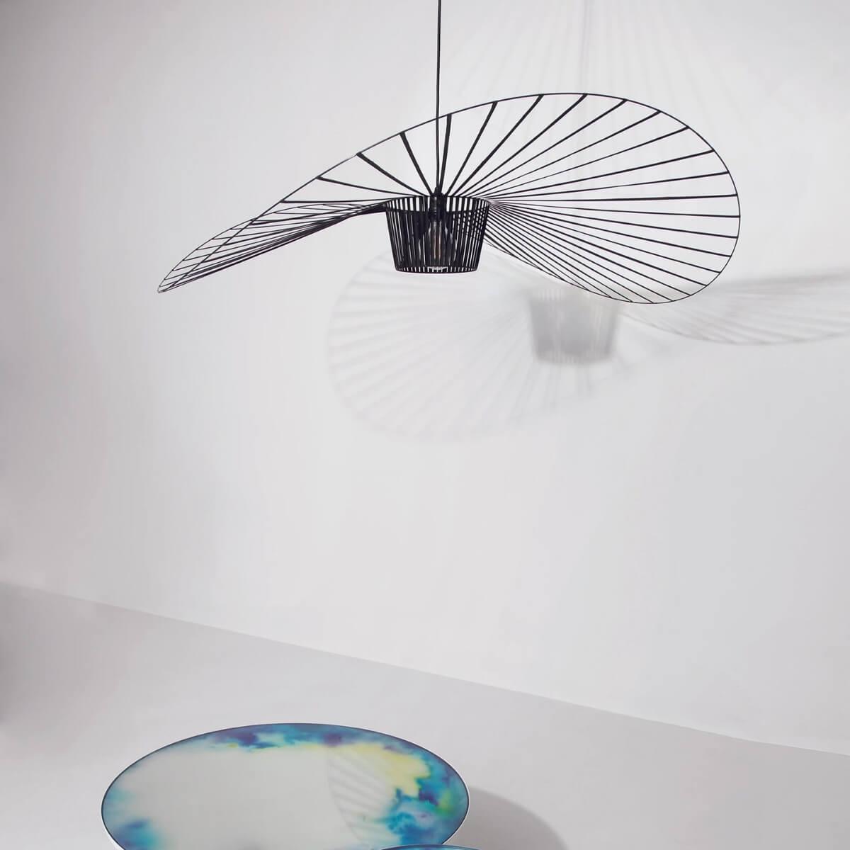 French Vertigo Fiberglass Chandelier 47.2″