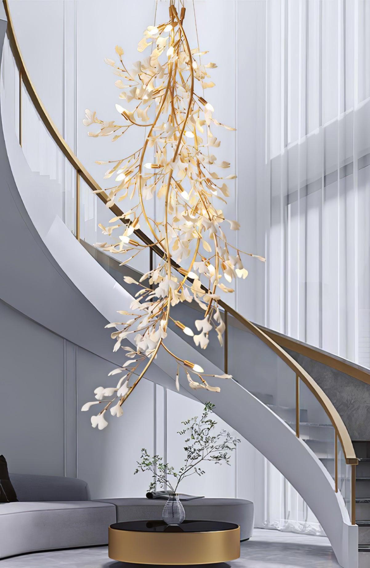 Gingko Chandelier Style L