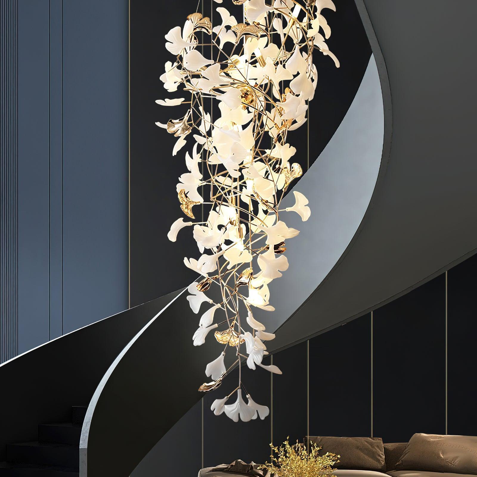 Gingko Chandelier Style L