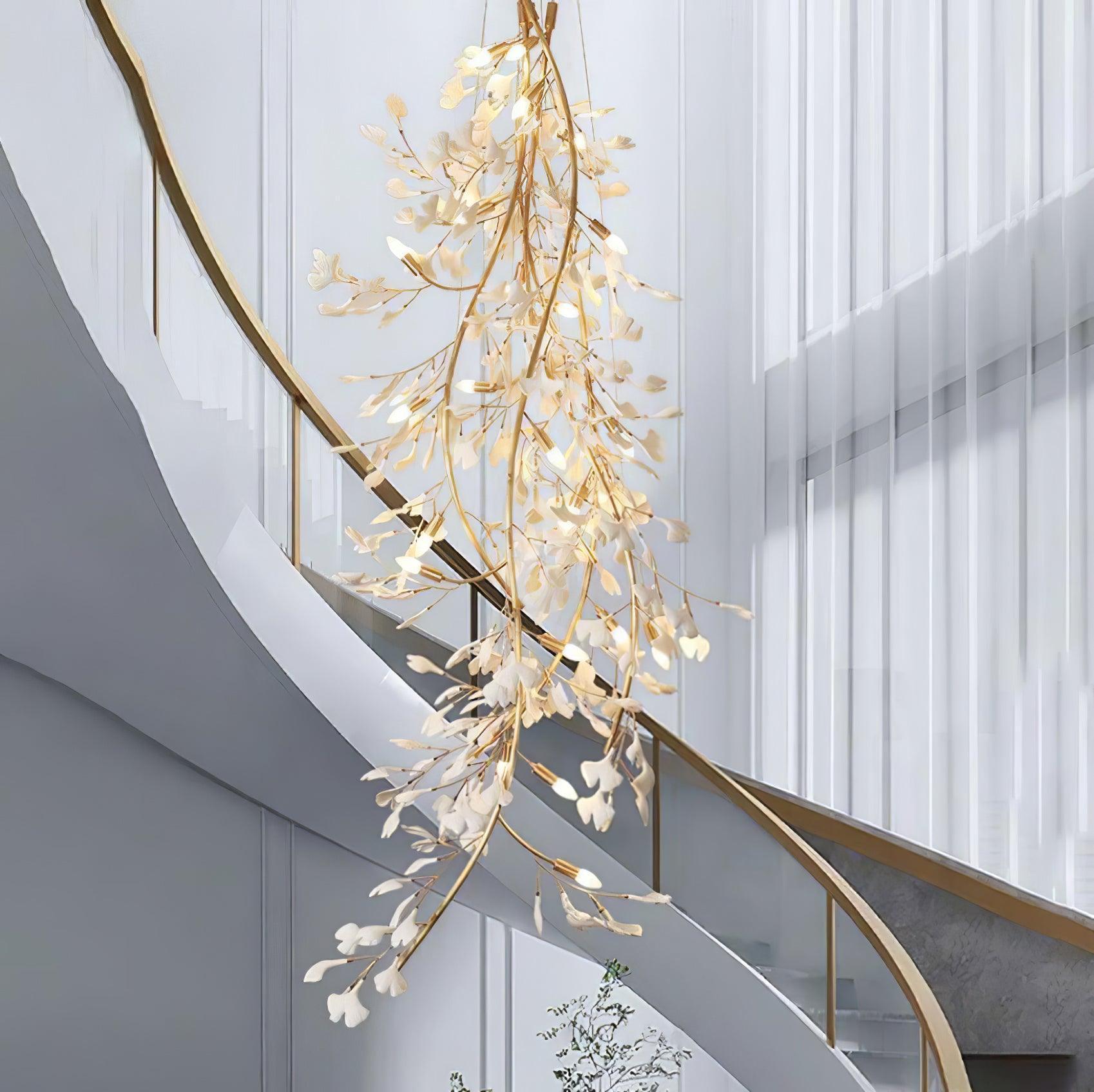 Gingko Chandelier Style L
