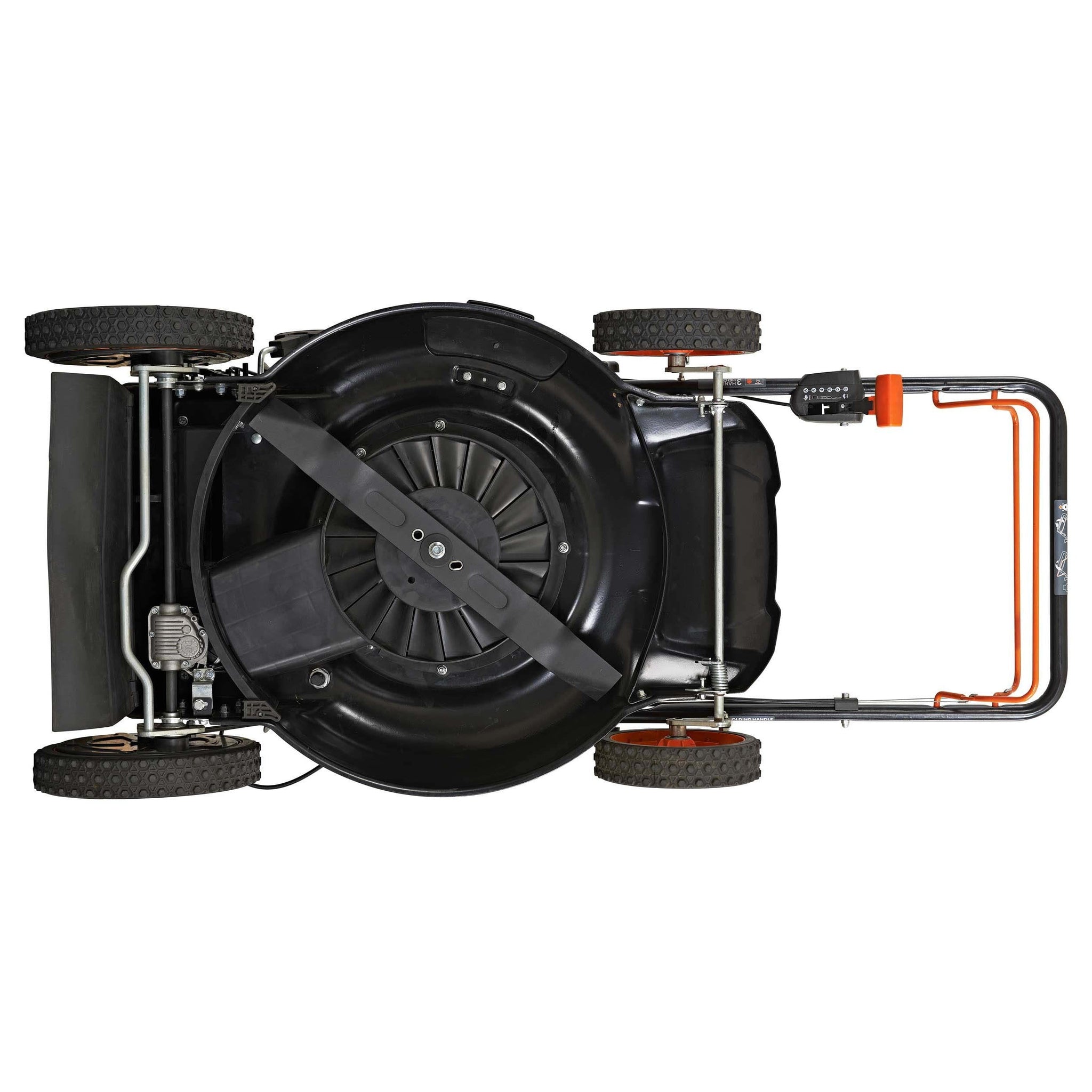 22 in. 201cc SELECT PACE 6 Speed CVT High Wheel RWD 3-in-1 Gas Walk Behind Self Propelled Lawn Mower